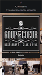 Mobile Screenshot of lecoupdecoeur.biz